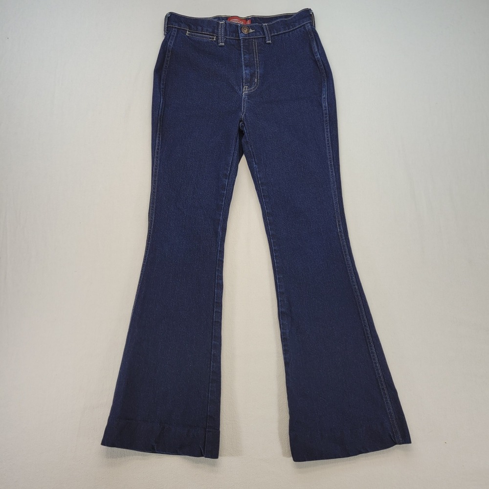 Johnny Was Sasson Jeans Women 25 Flare High Rise Dark Wash Retro Denim